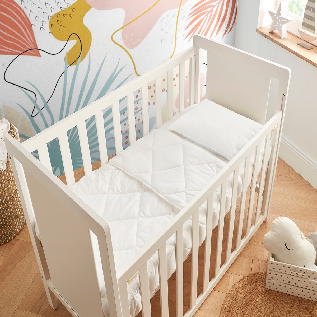 Pack Couette + Oreiller Bébé enveloppe coton BIO