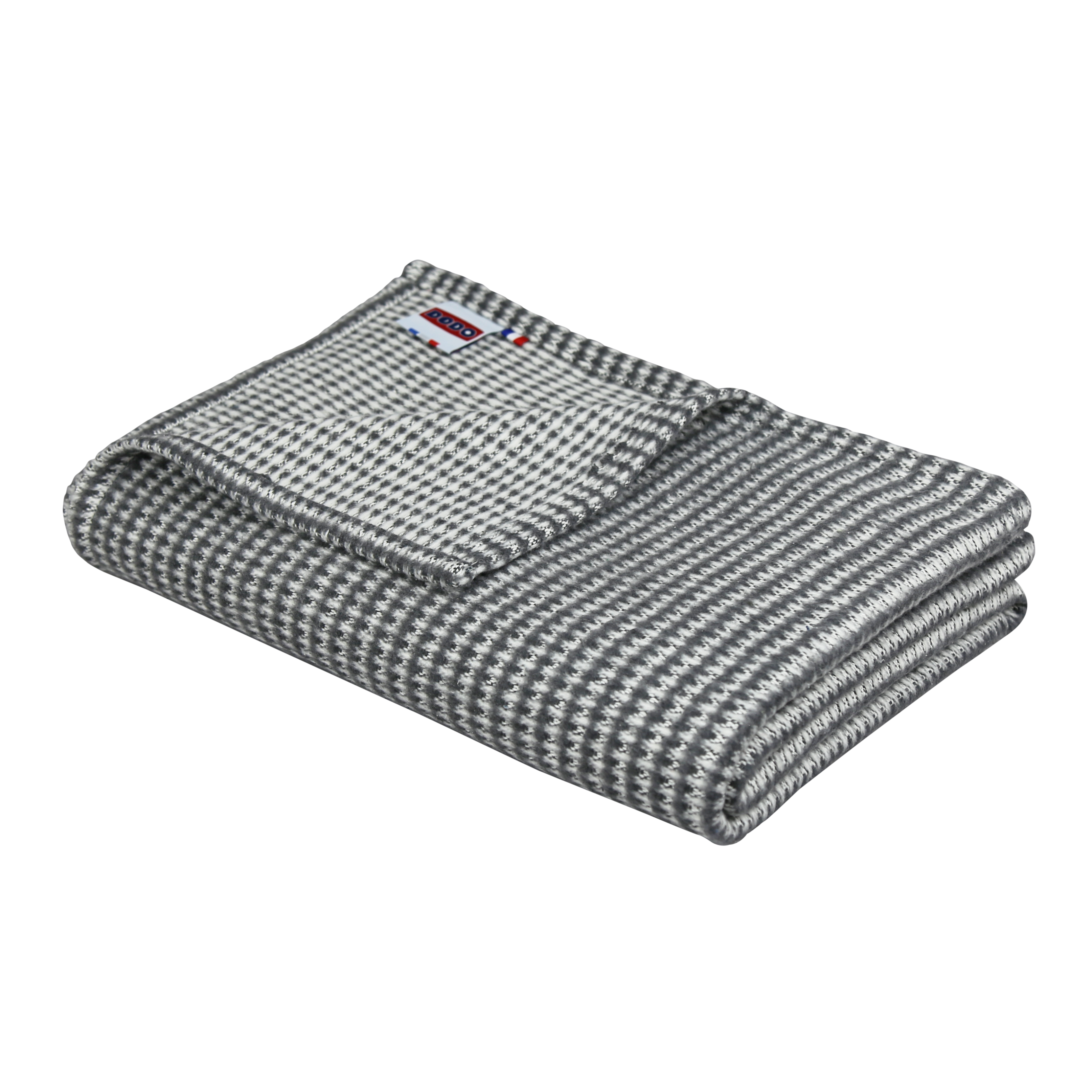 Plaid tendre coton - Anthracite 