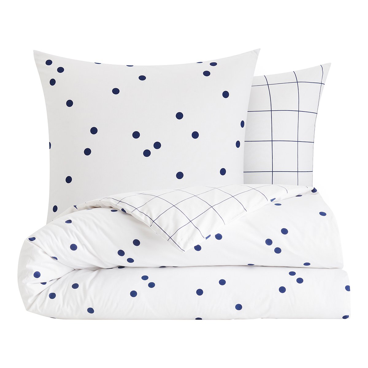 PACK HOUSSE DE COUETTE + TAIE(S) D'OREILLER COTON LUNE