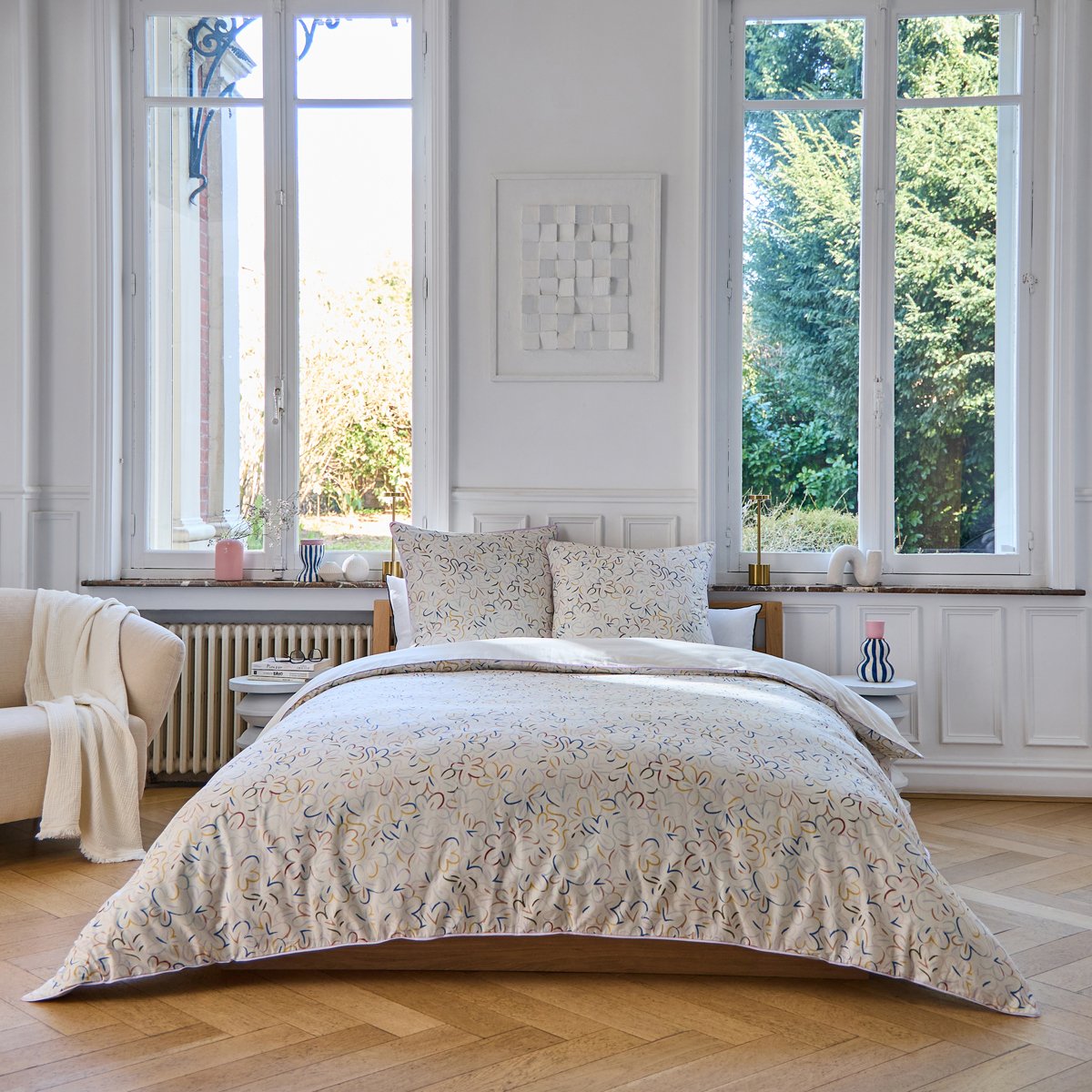 Pack housse de couette + taie(s) d'oreiller Albane