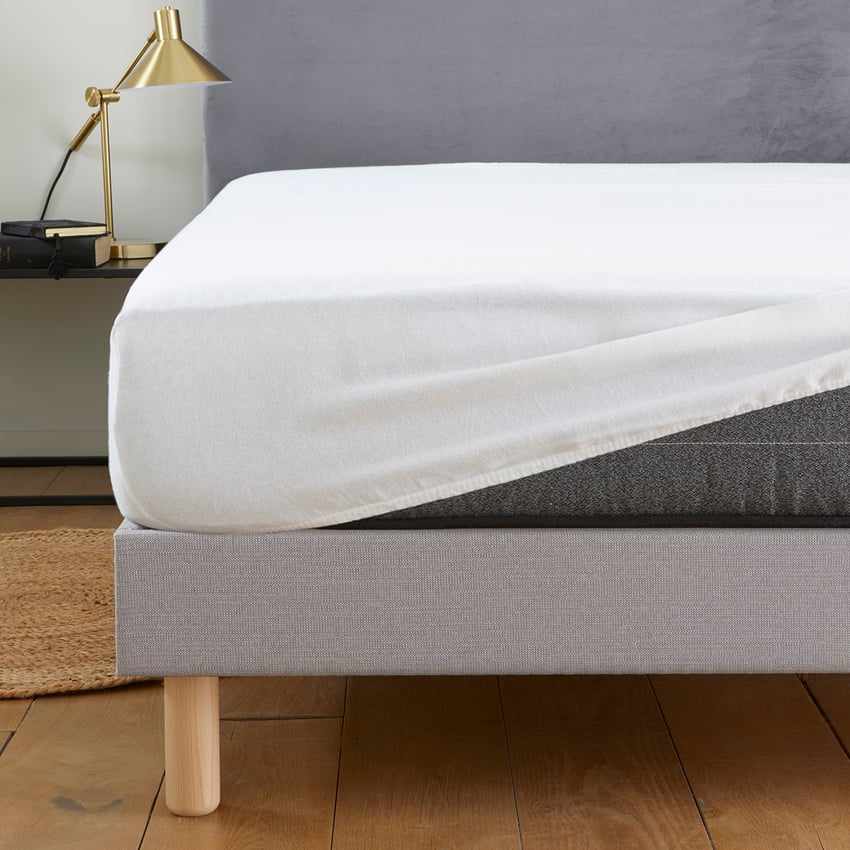 ALÈSE-PROTÈGE-MATELAS ABSORBANT - MOLLETON DE COTON BIO