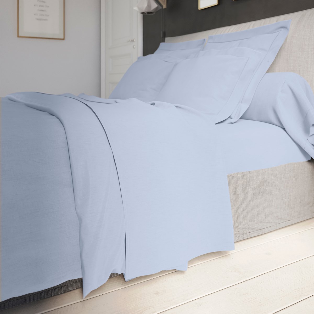 Housse De Couette En Percale De Coton DODO Influence - Brique, 80 Fils, Repassage Facile - Pour Lit Doux Et élégant