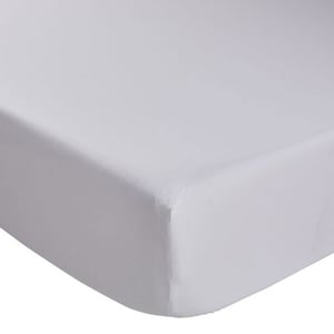 Drap housse - Coton Antibactérien - Blanc