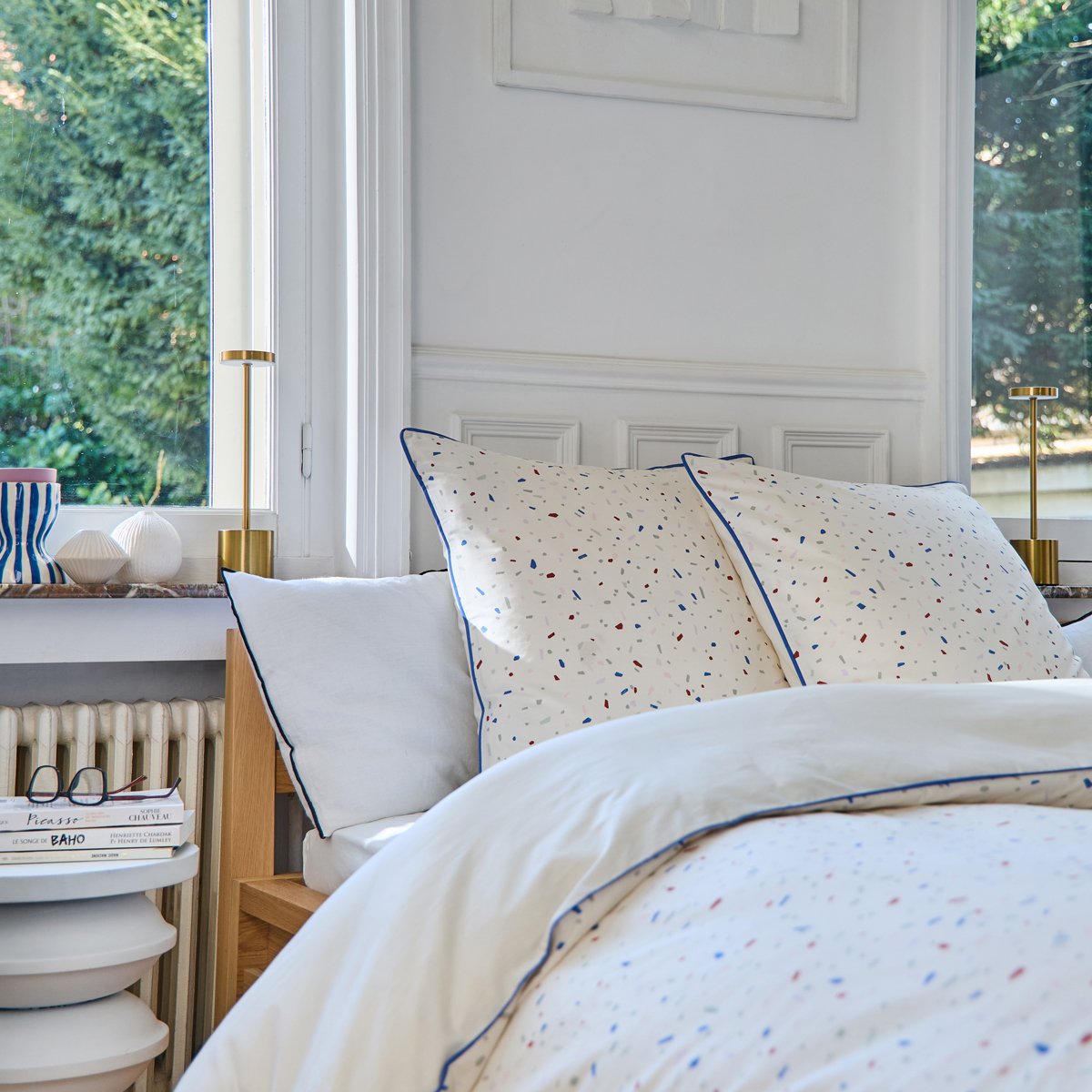 Pack housse de couette + taie(s) d'oreiller Arlette
