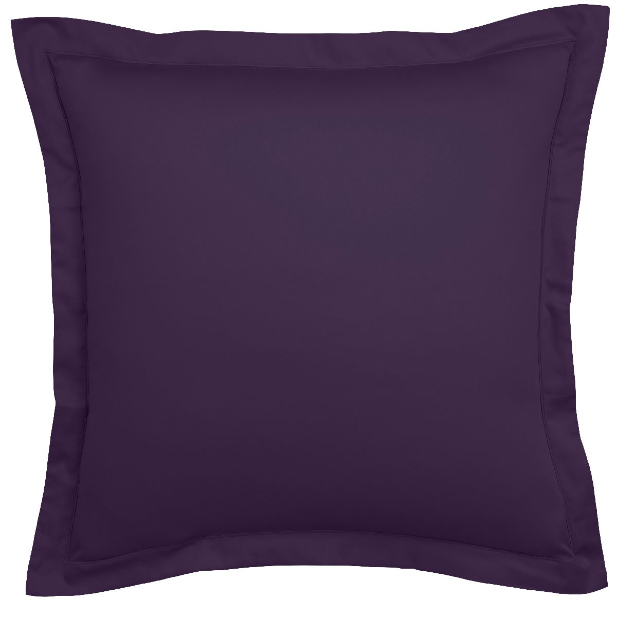 Taie d'oreiller Harmonie Satin de coloris coloris Aubergine