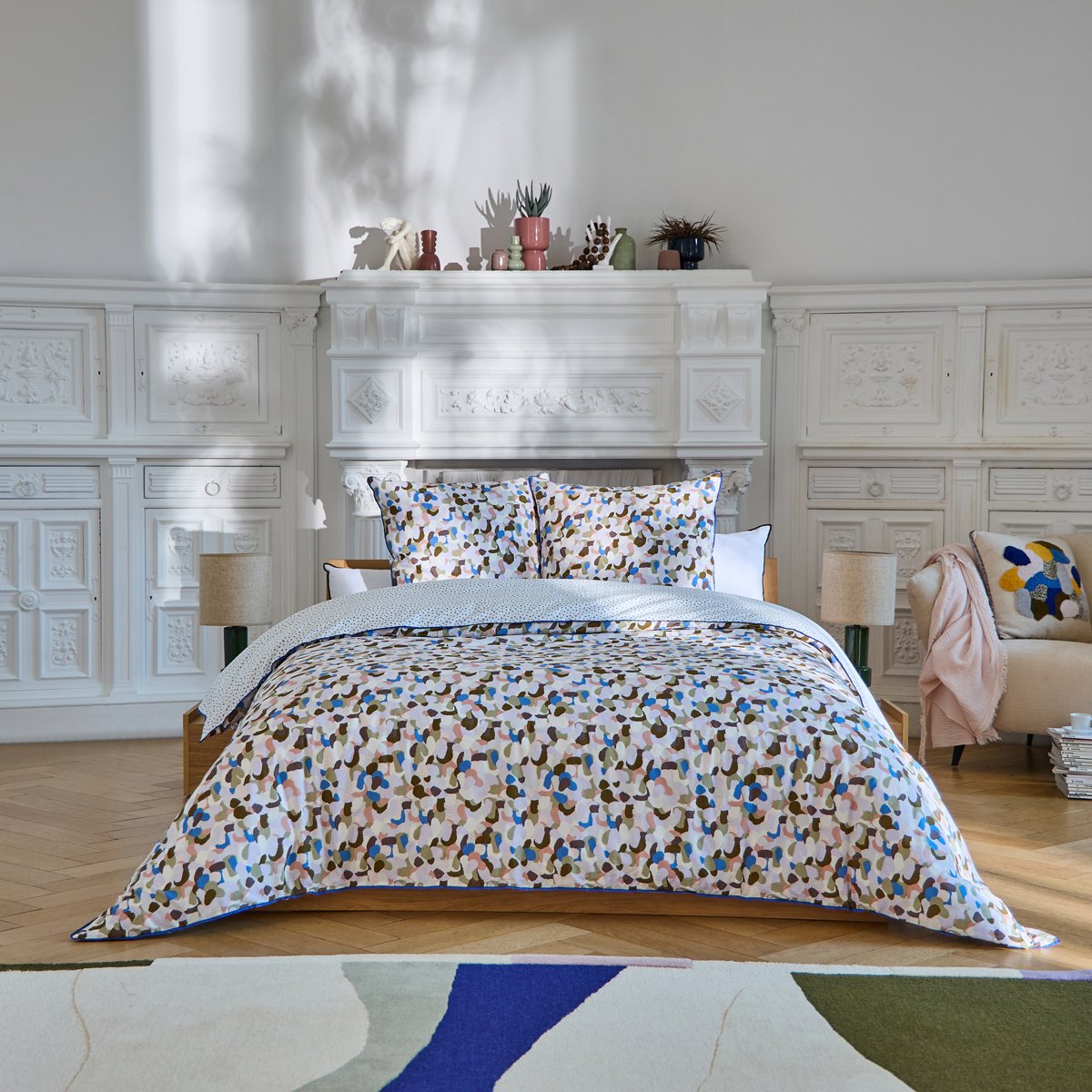 Pack housse de couette + taie(s) d'oreiller Aubin