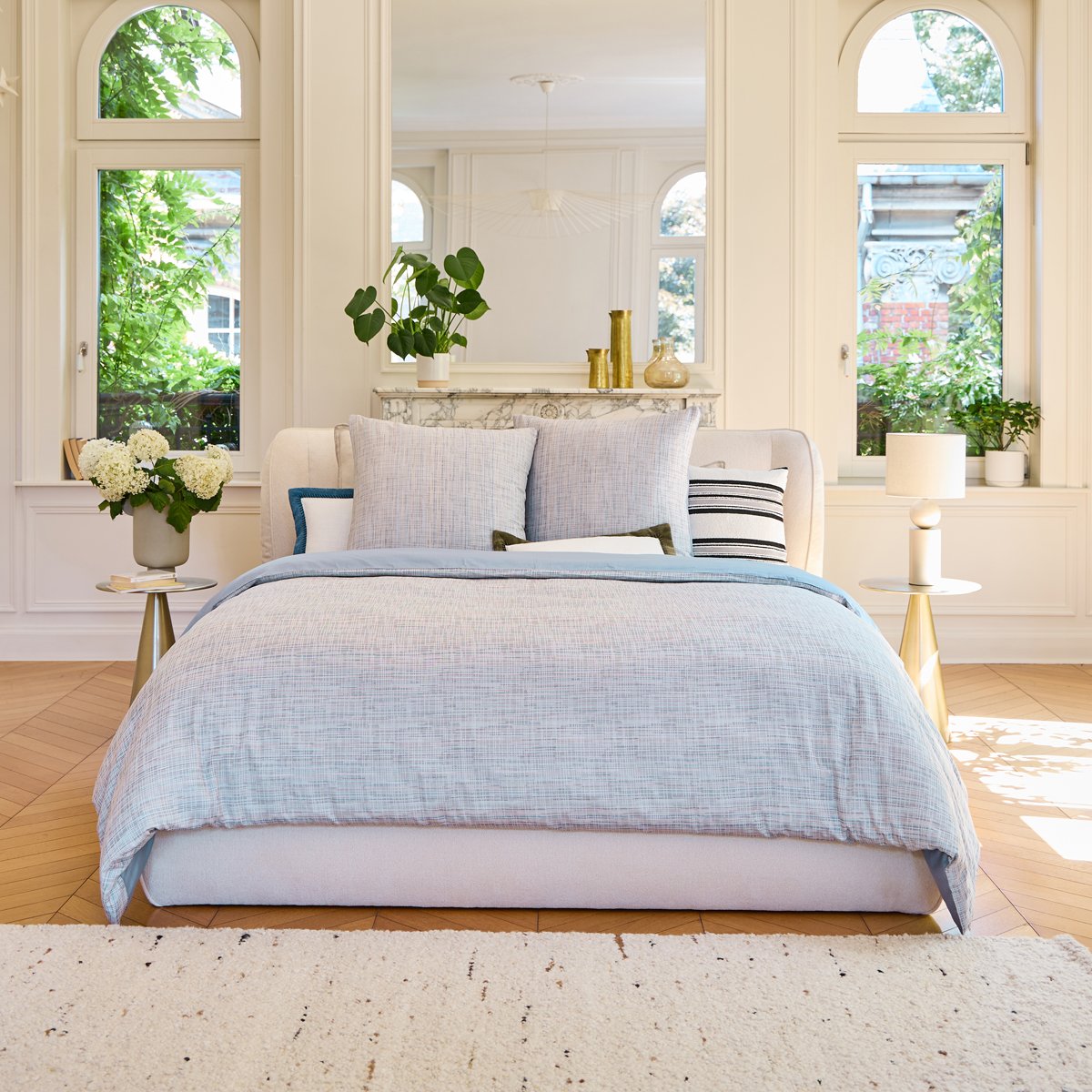 Pack housse de couette + taie(s) d'oreiller Augustin