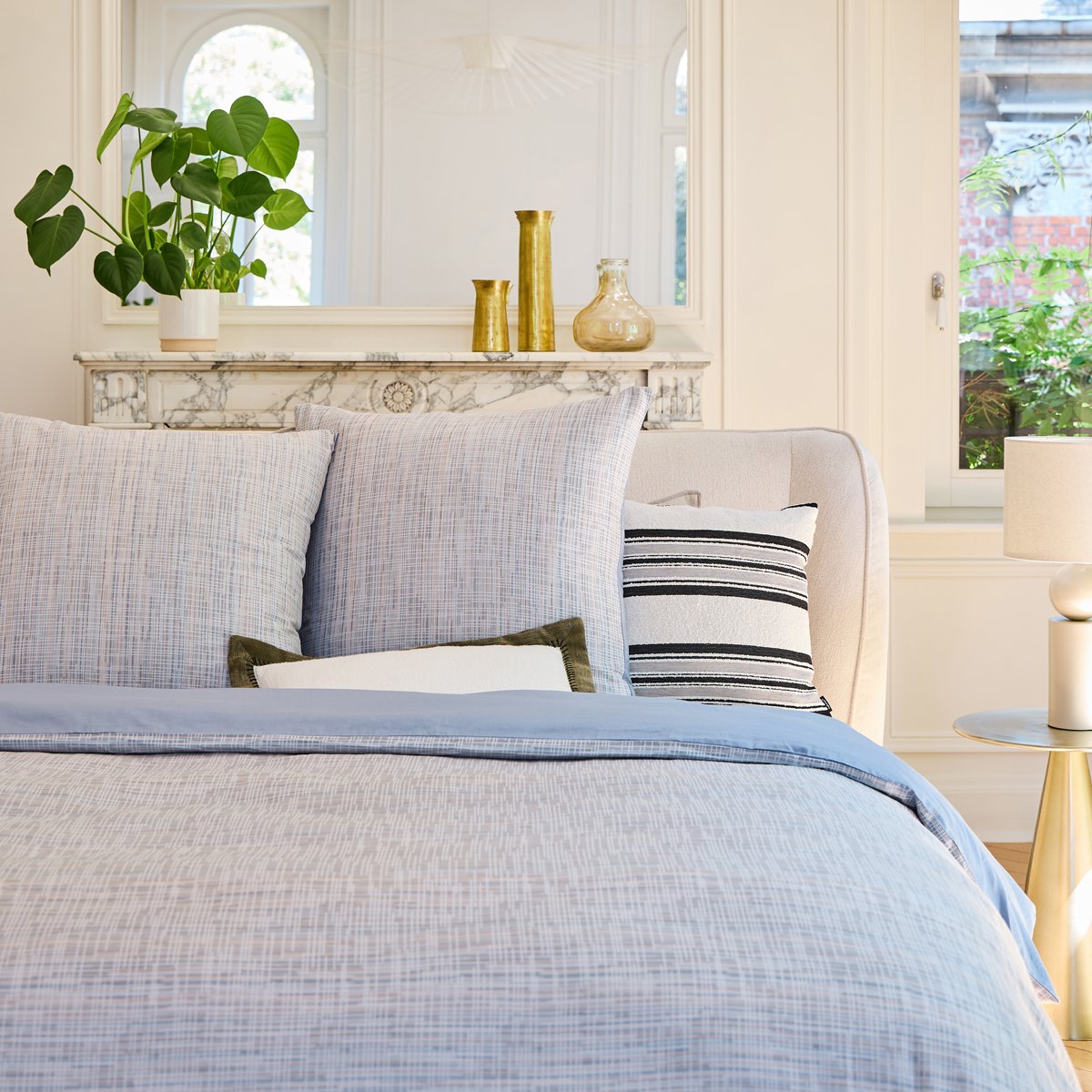 Pack housse de couette + taie(s) d'oreiller Augustin