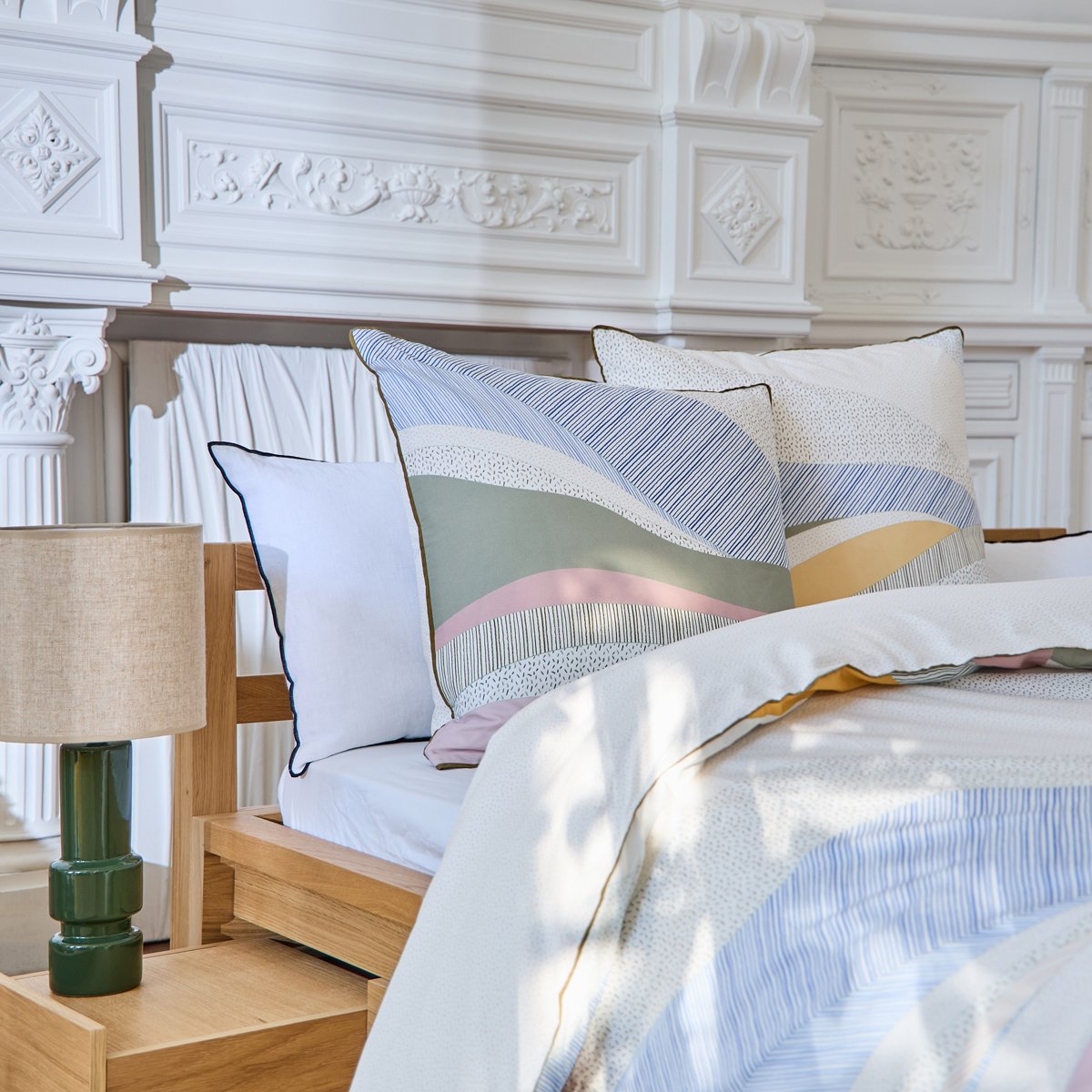 Pack housse de couette + taie(s) d'oreiller Azélie