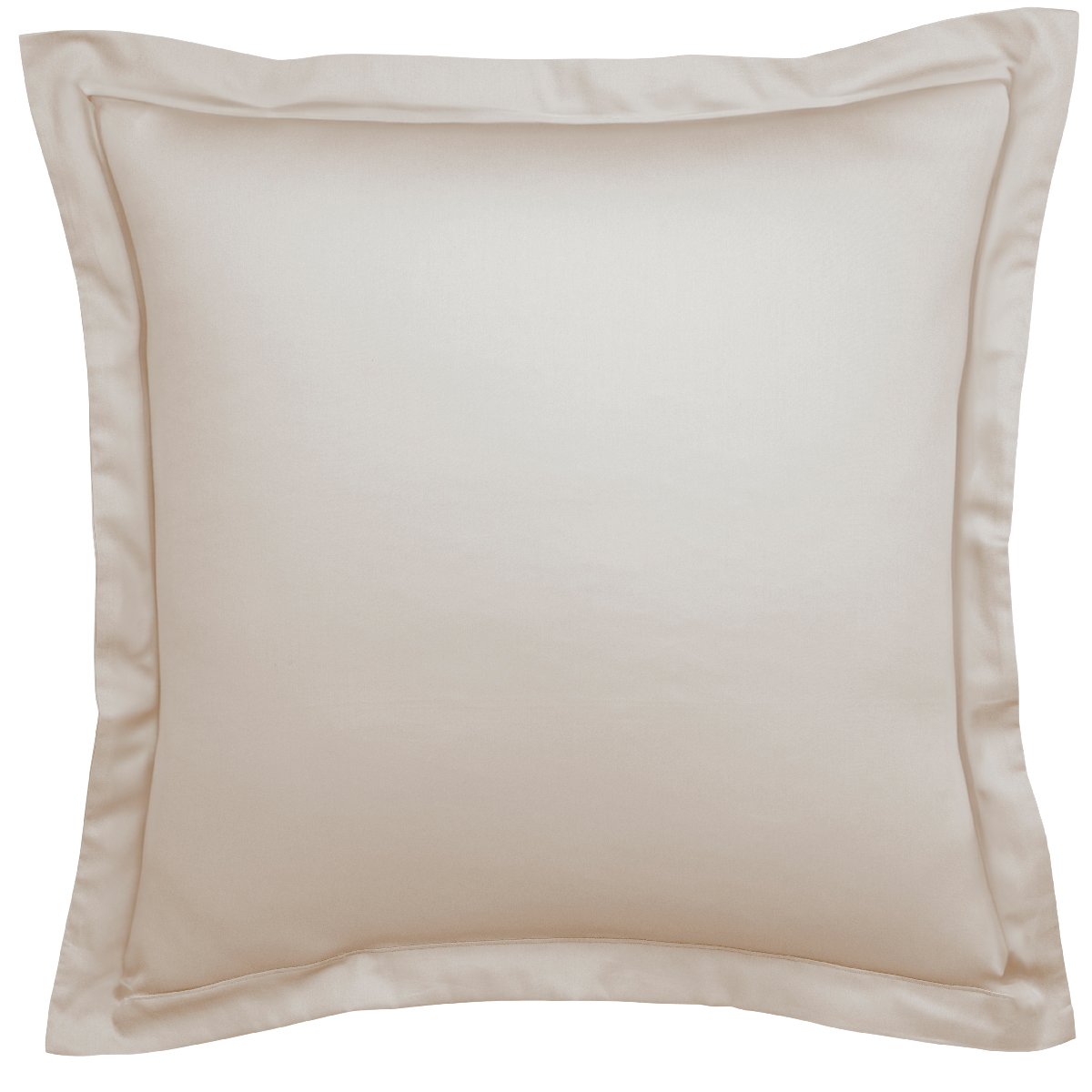 Taie d'oreiller Harmonie Satin de coton coloris Beige