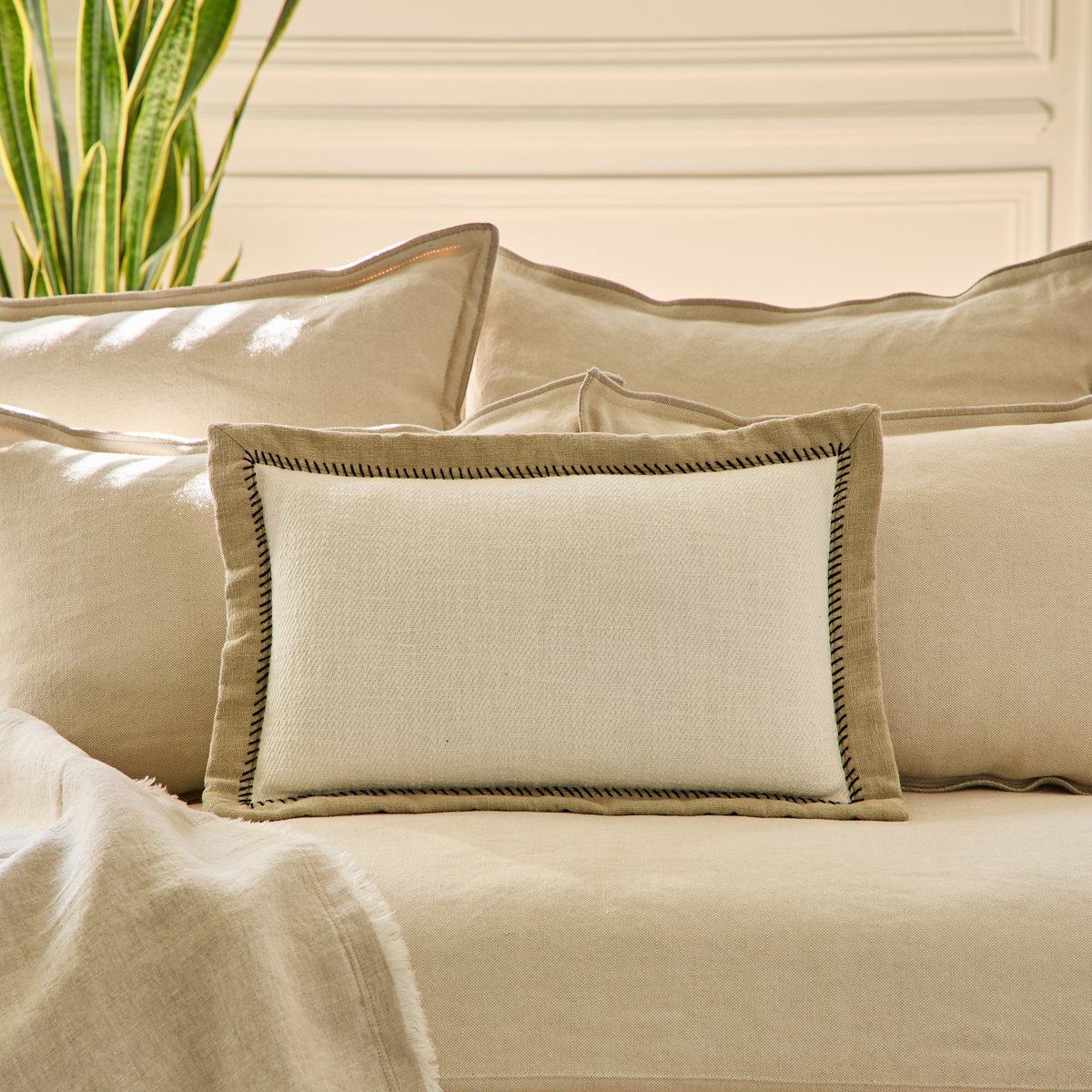Coussin Berthe - Gris