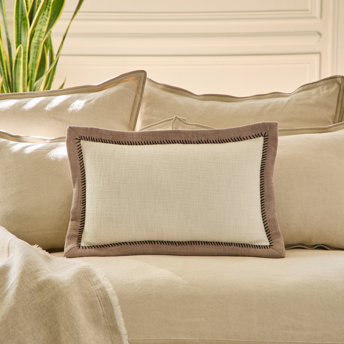 Coussin Berthe - Lilas
