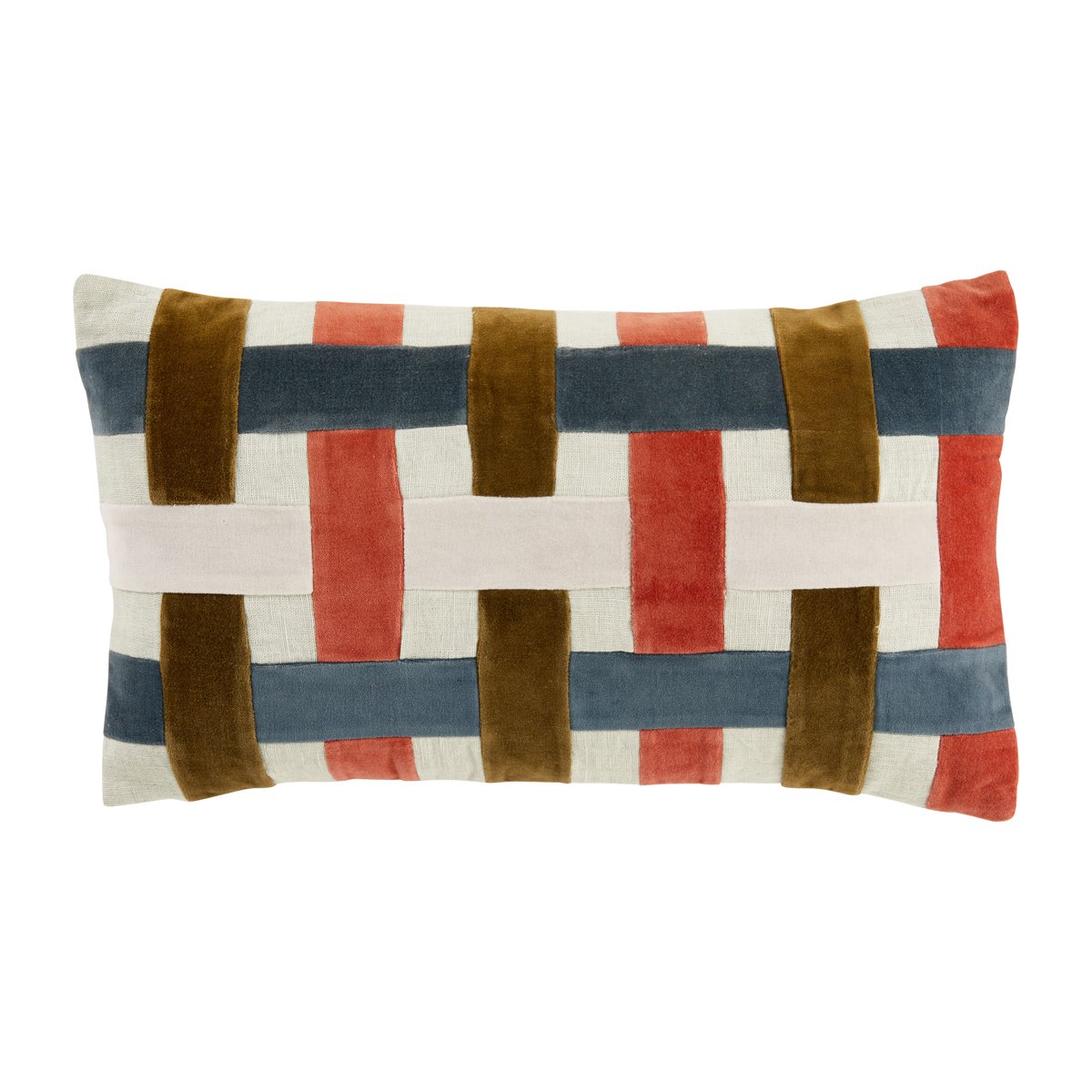 Coussin Bertin - Bronze/Bleu profond