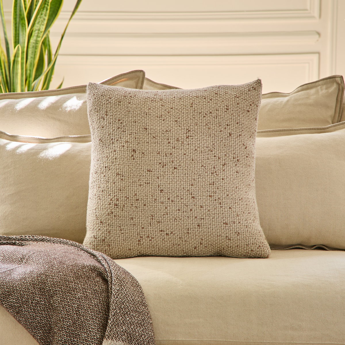 Coussin Betty - Ecru