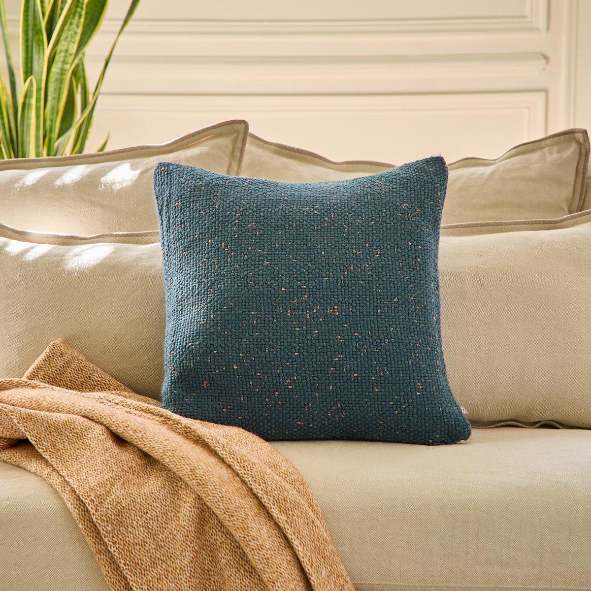 Coussin Betty - Bleu