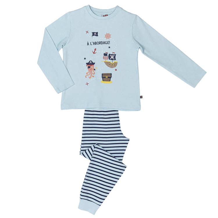 Imprimé Dodo La Baie Pyjama Pyjama Femme RICO Imprimé/marine DODO