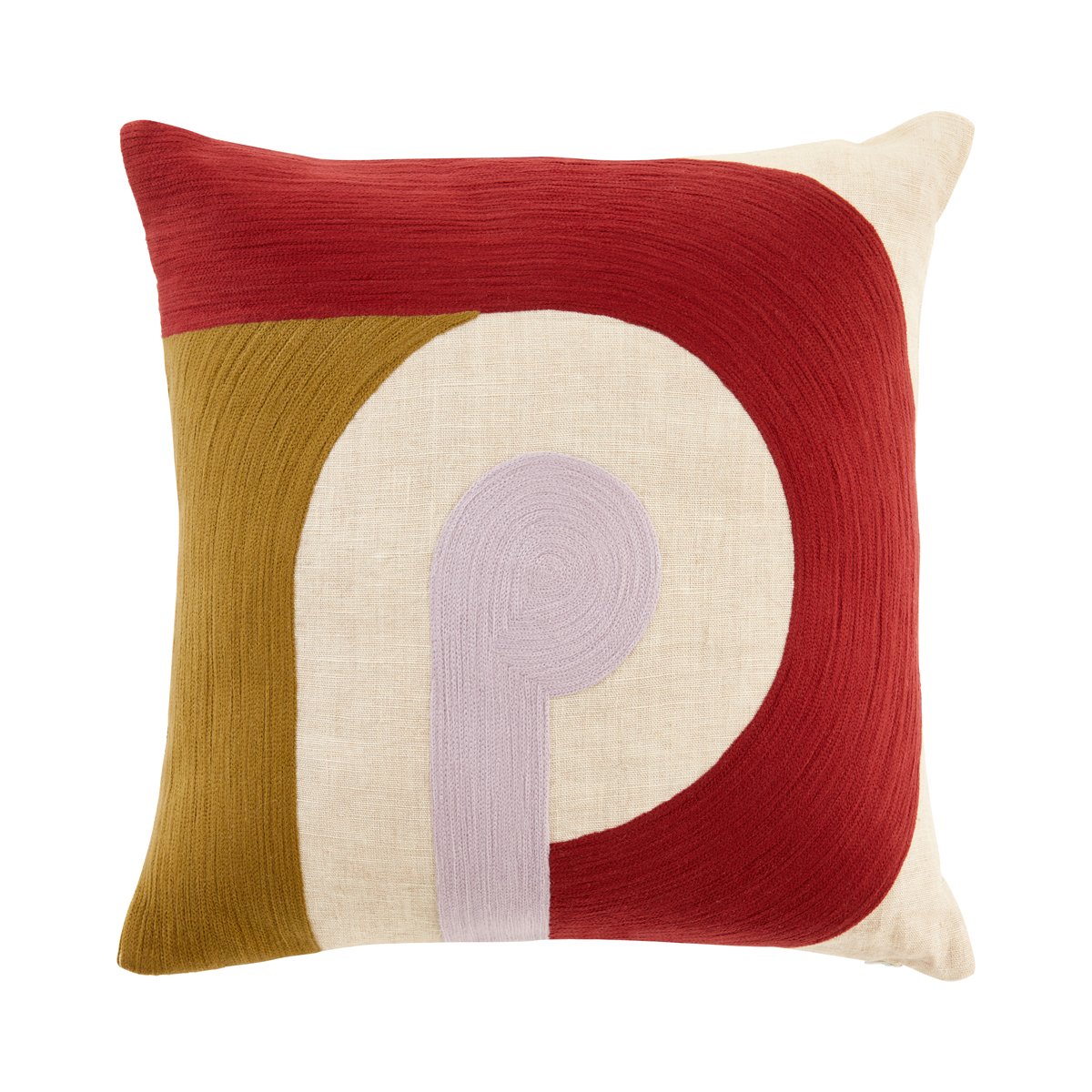 Coussin Bonnie - Bronze/Bordeaux/Lilas