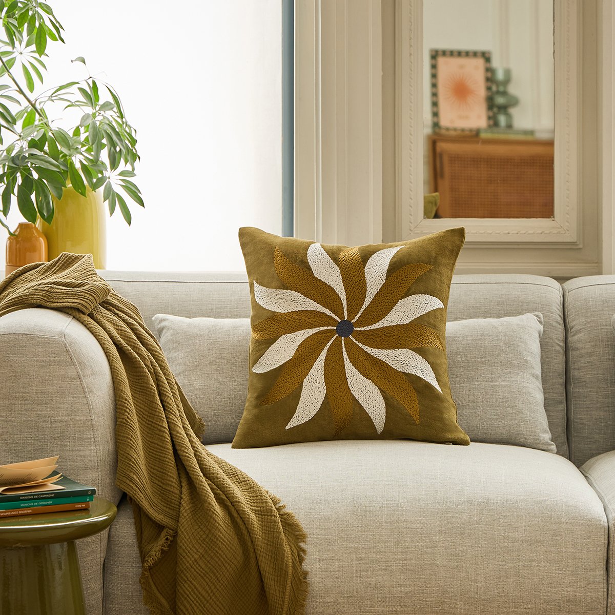 Coussin Carmen - Vert