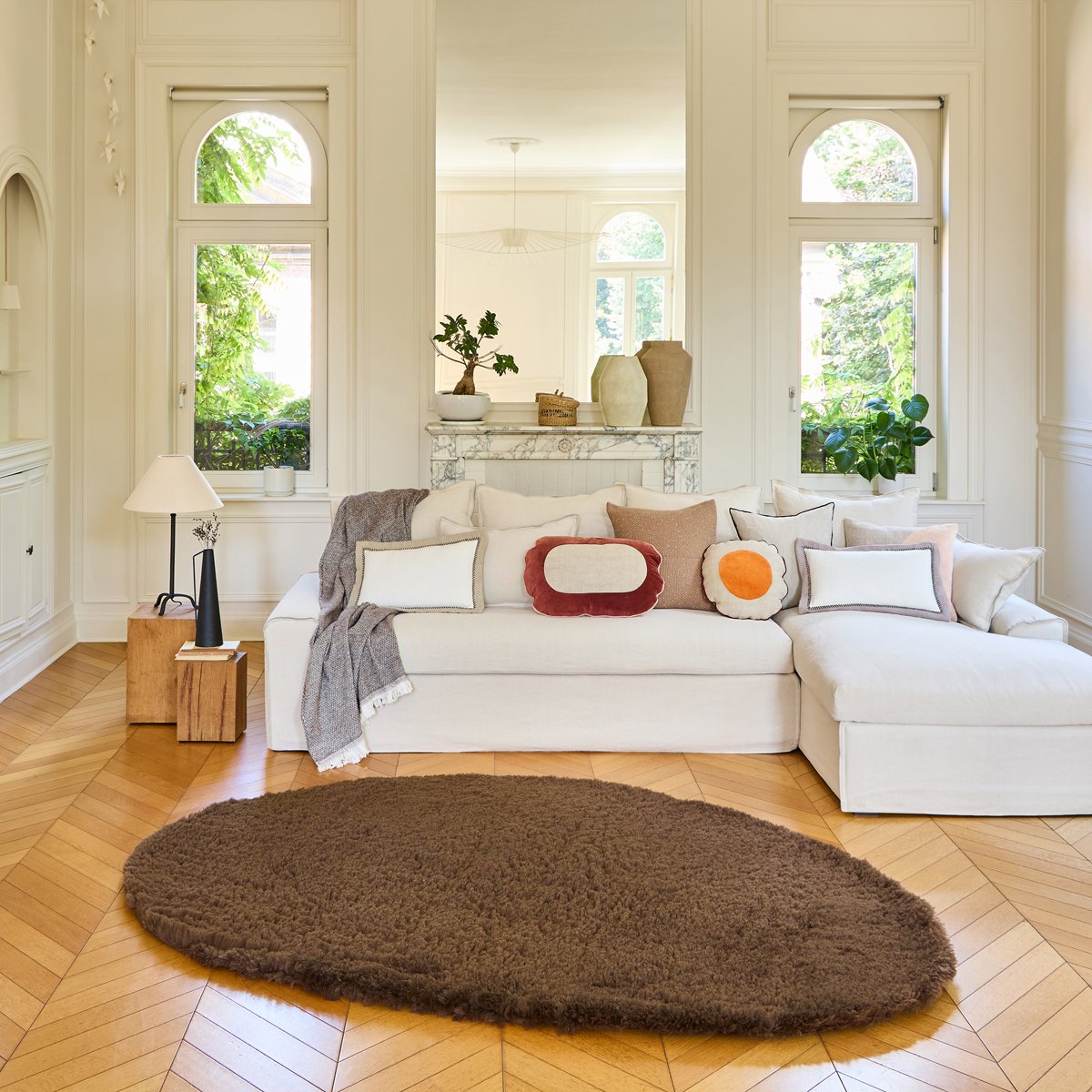 Tapis Cazimir - Brun