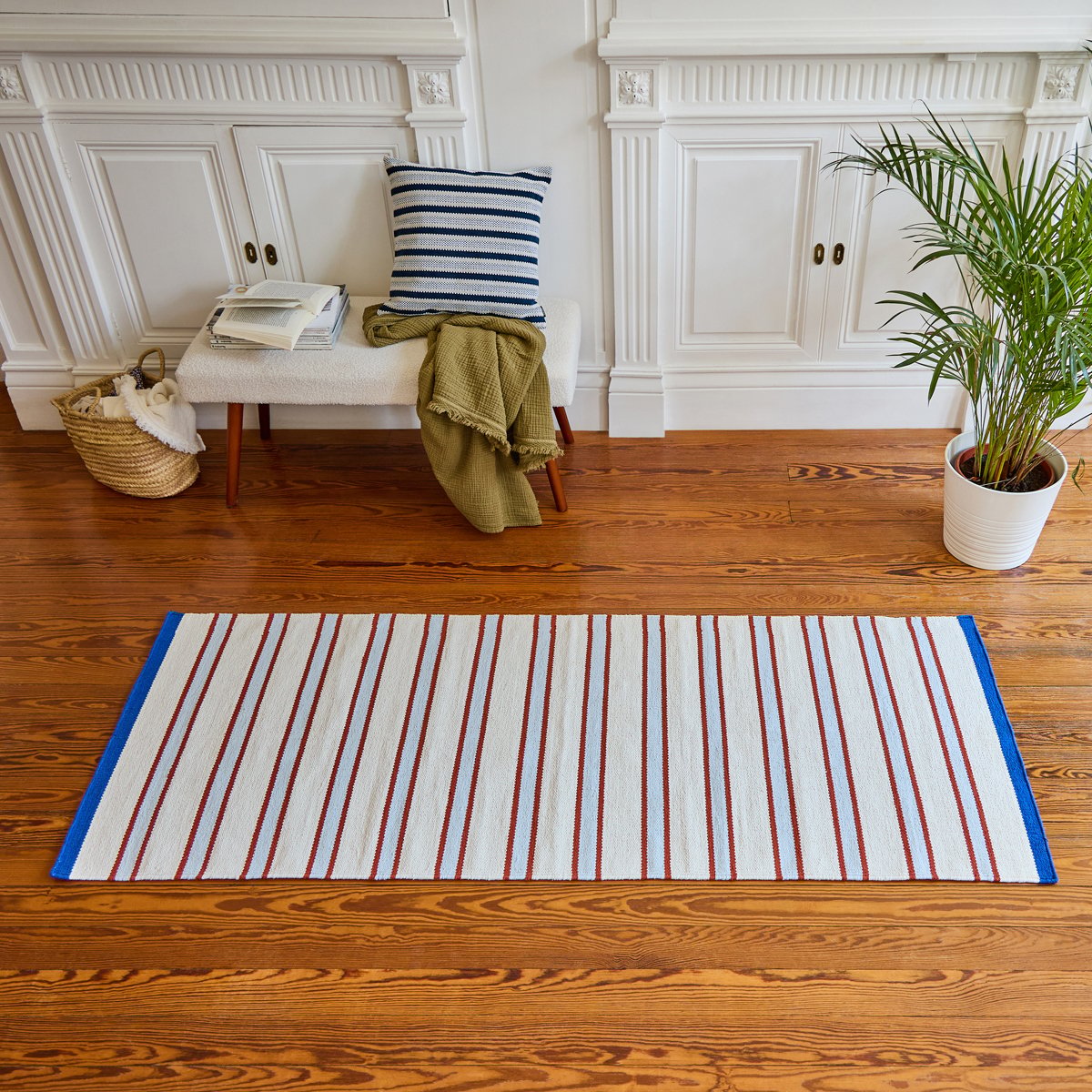 Tapis Ceylan - Multicolore Bleu