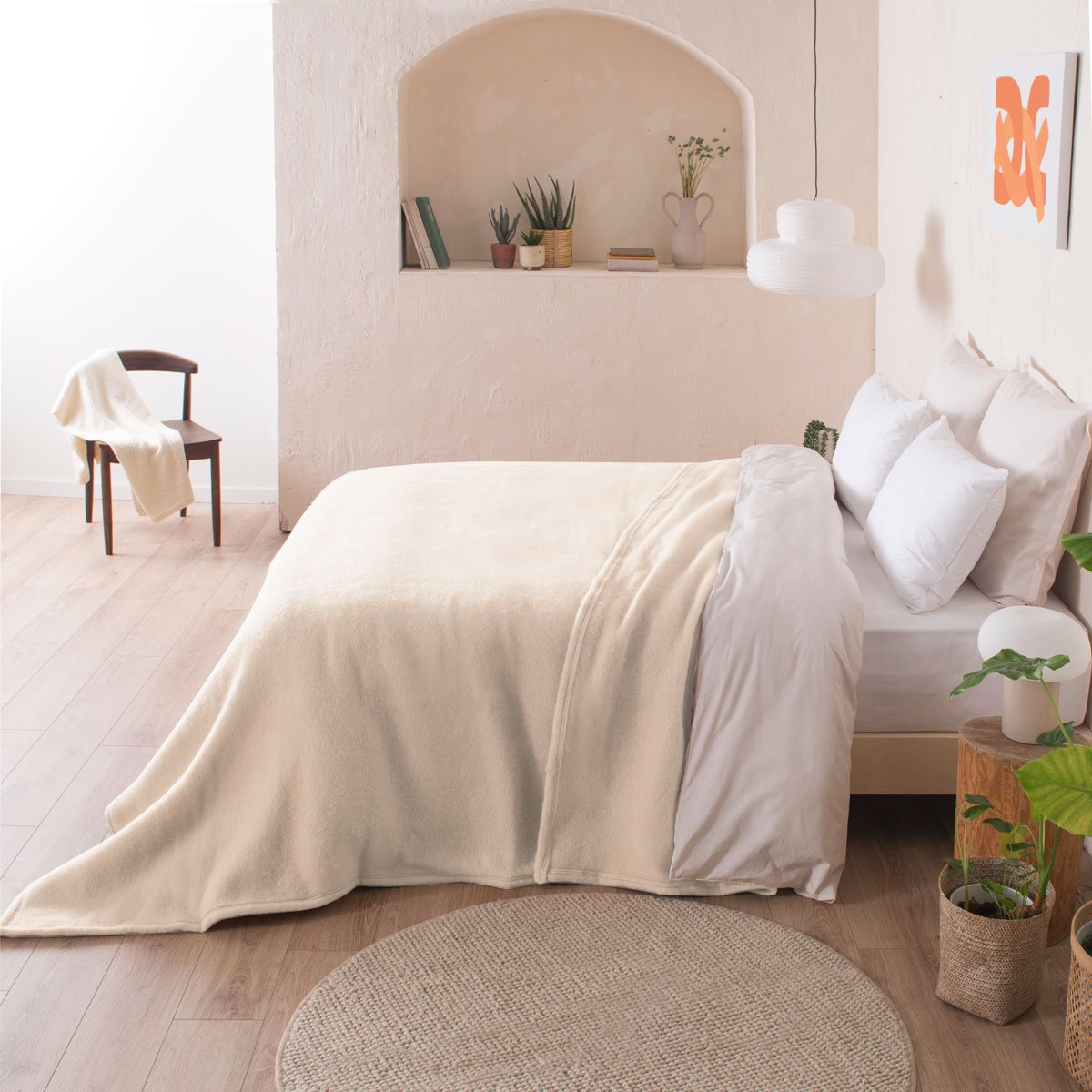 Couverture Chamonix Naturel