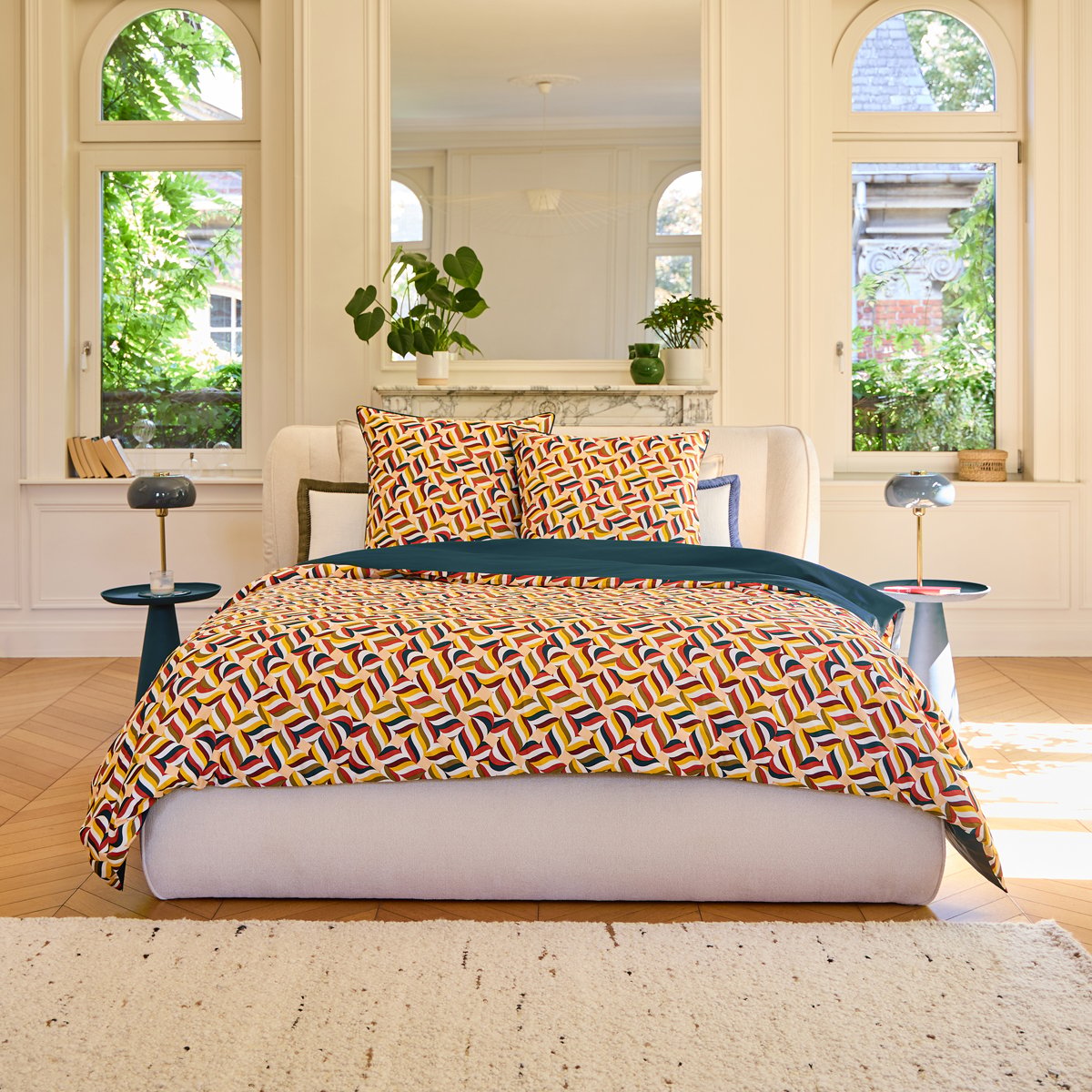 Pack housse de couette + taie(s) d'oreiller Claudia