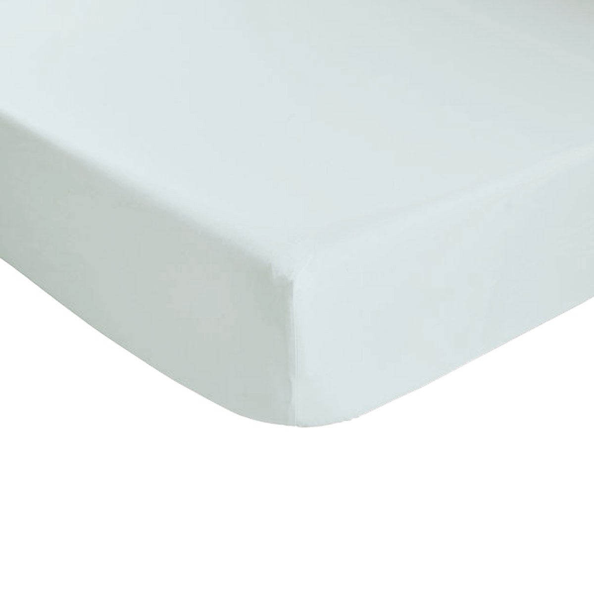 Drap housse - Coton BIO - Vert d'eau