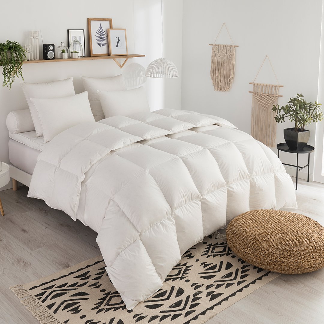 Couette duvet Tradition TEMPEREE - 70% Duvet d'Oie