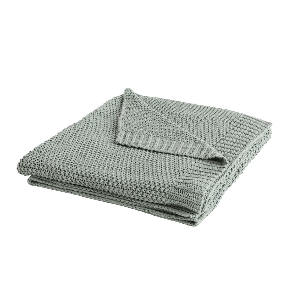 Plaid Danae - Vert de gris