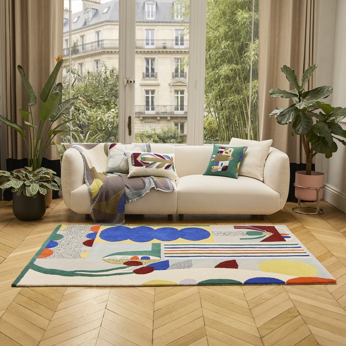 Tapis Daniella - Multicolore