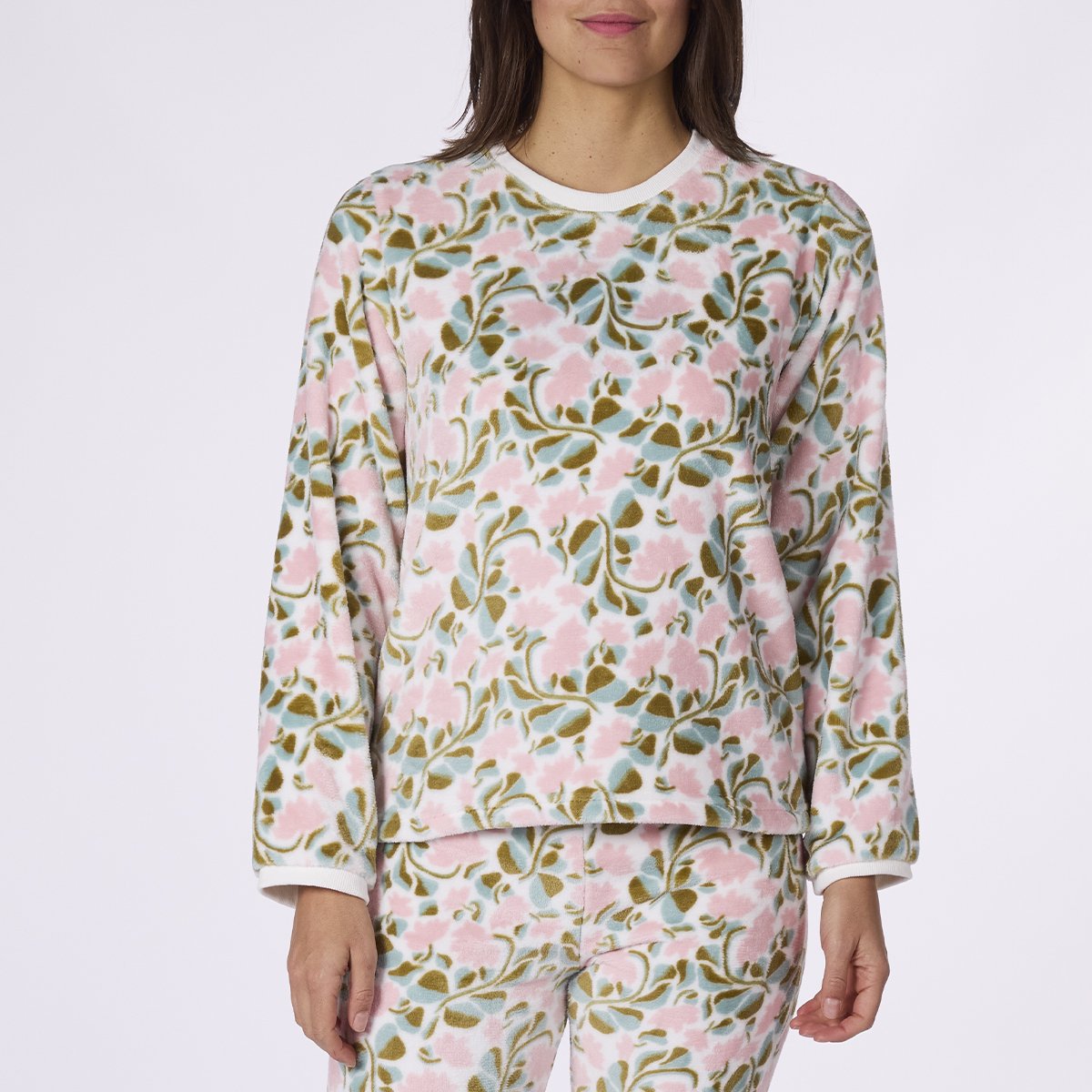 Pyjama polaire Femme MORRIS imprimé