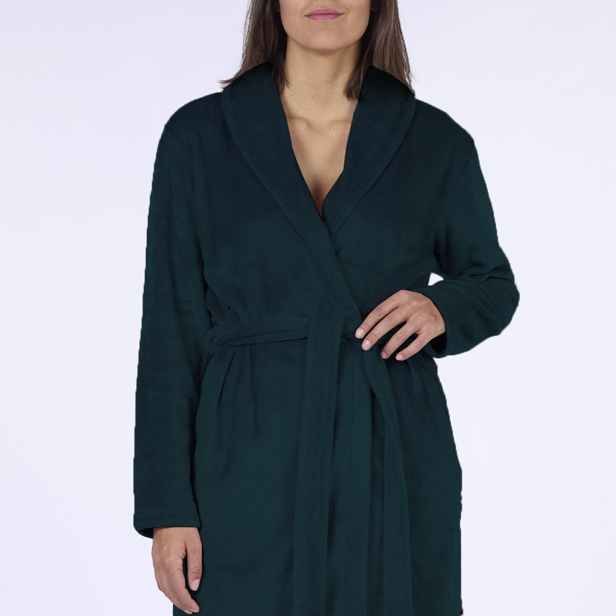 Peignoir polaire Femme MUST vert