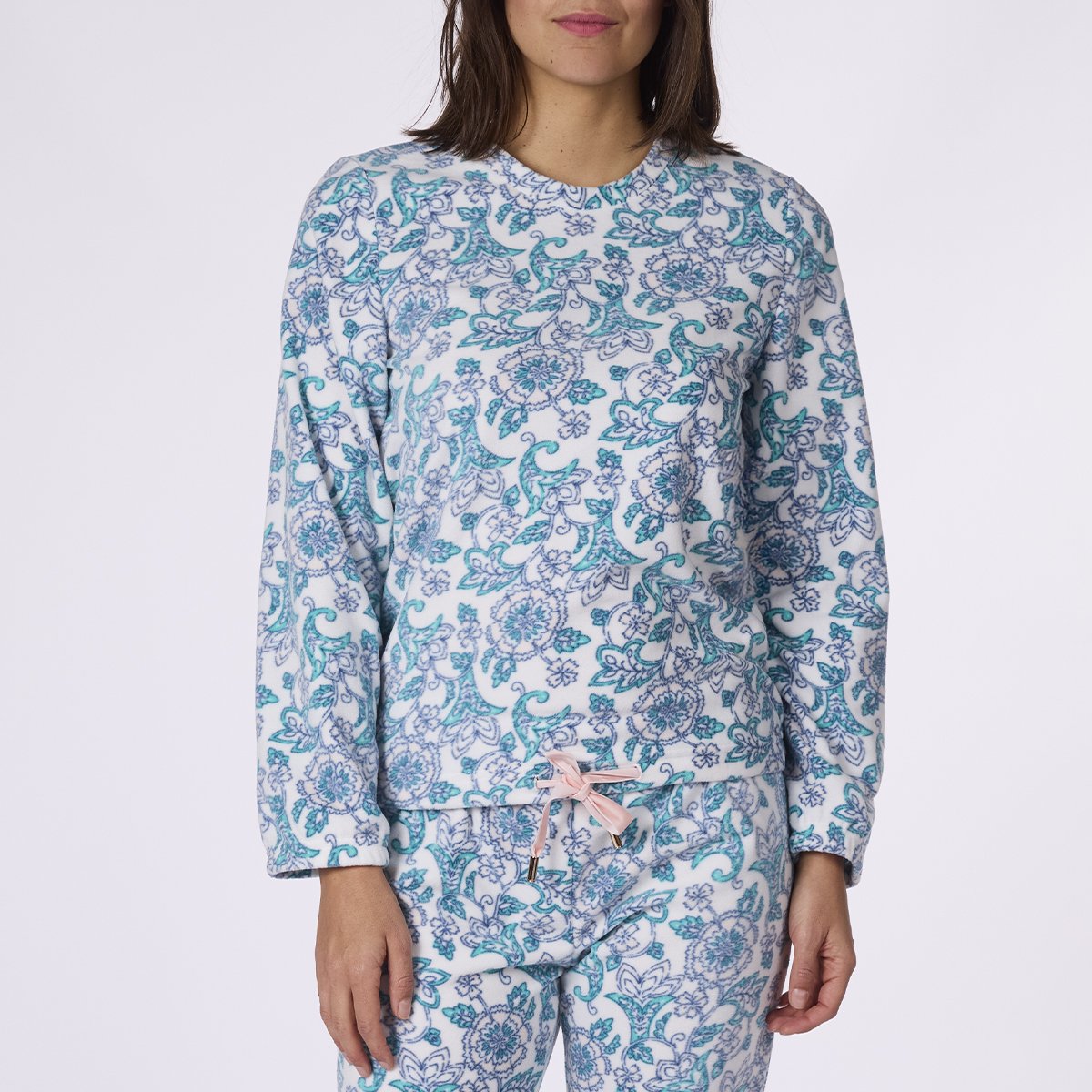 Pyjama polaire Femme ORPHEE imprimé