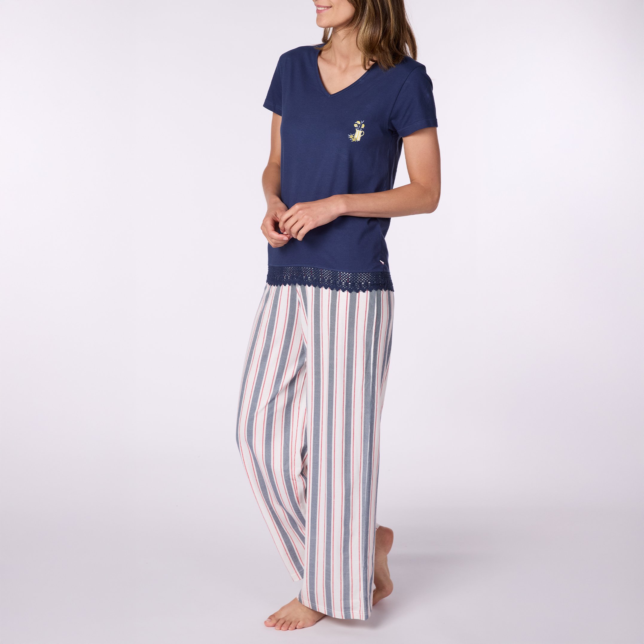 Pyjama Femme SICILE Marine