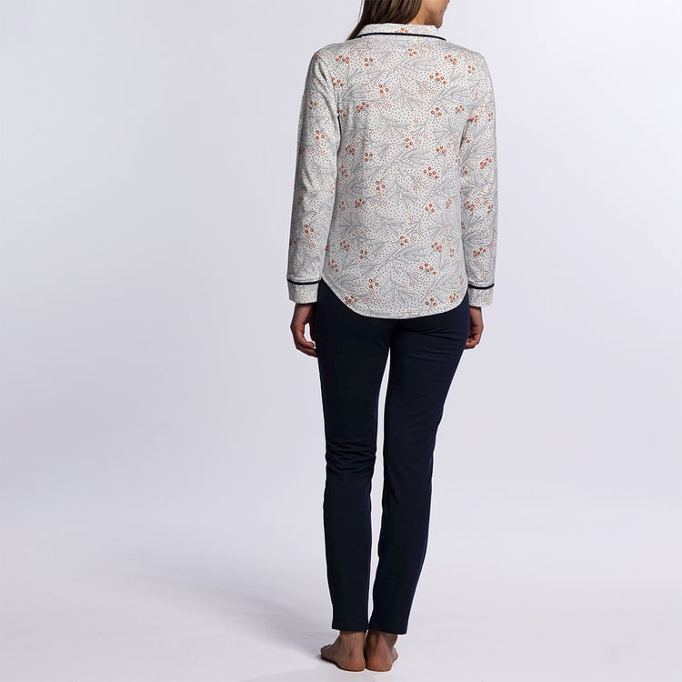 Pyjama La Baie Vetement Femme Pyjama Femme BAIE Imprimé/indigo DODO