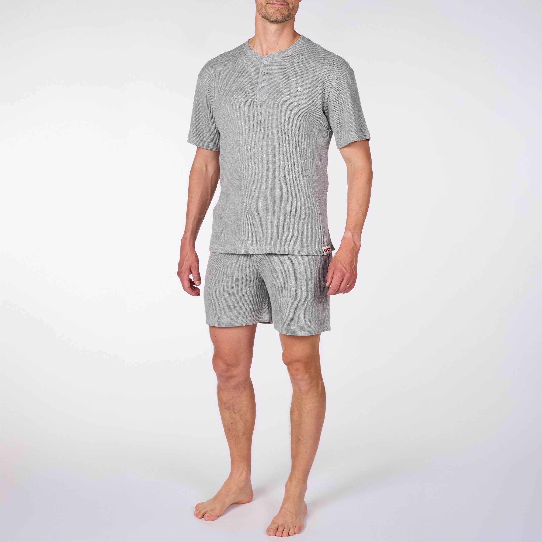 Pyjashort Homme MON BIEN ETRE Gris