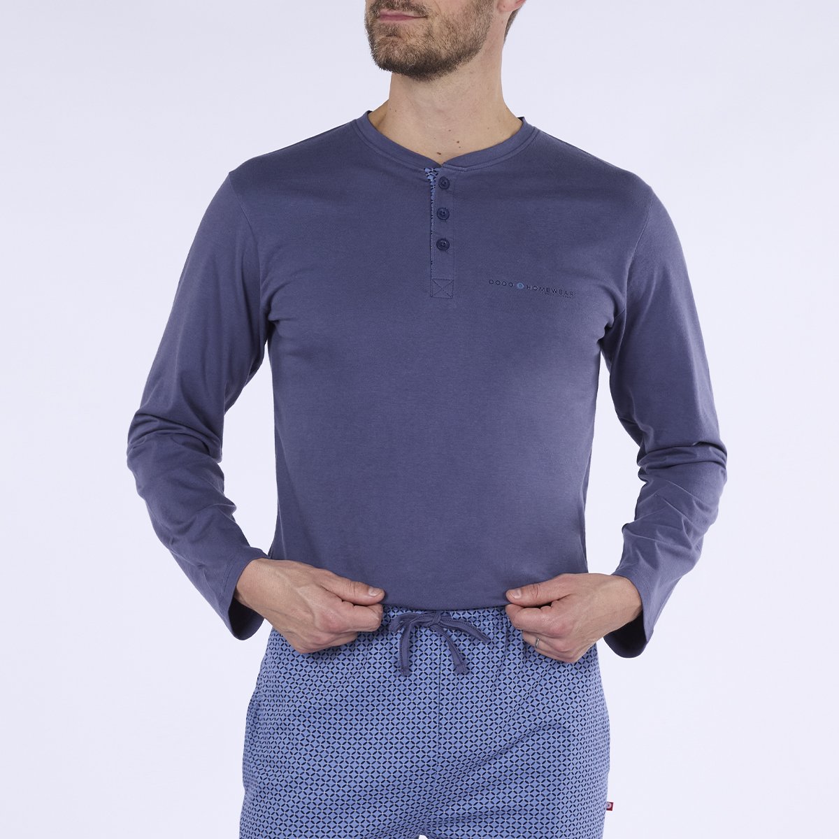 Pyjama Homme HERITAGE bleu