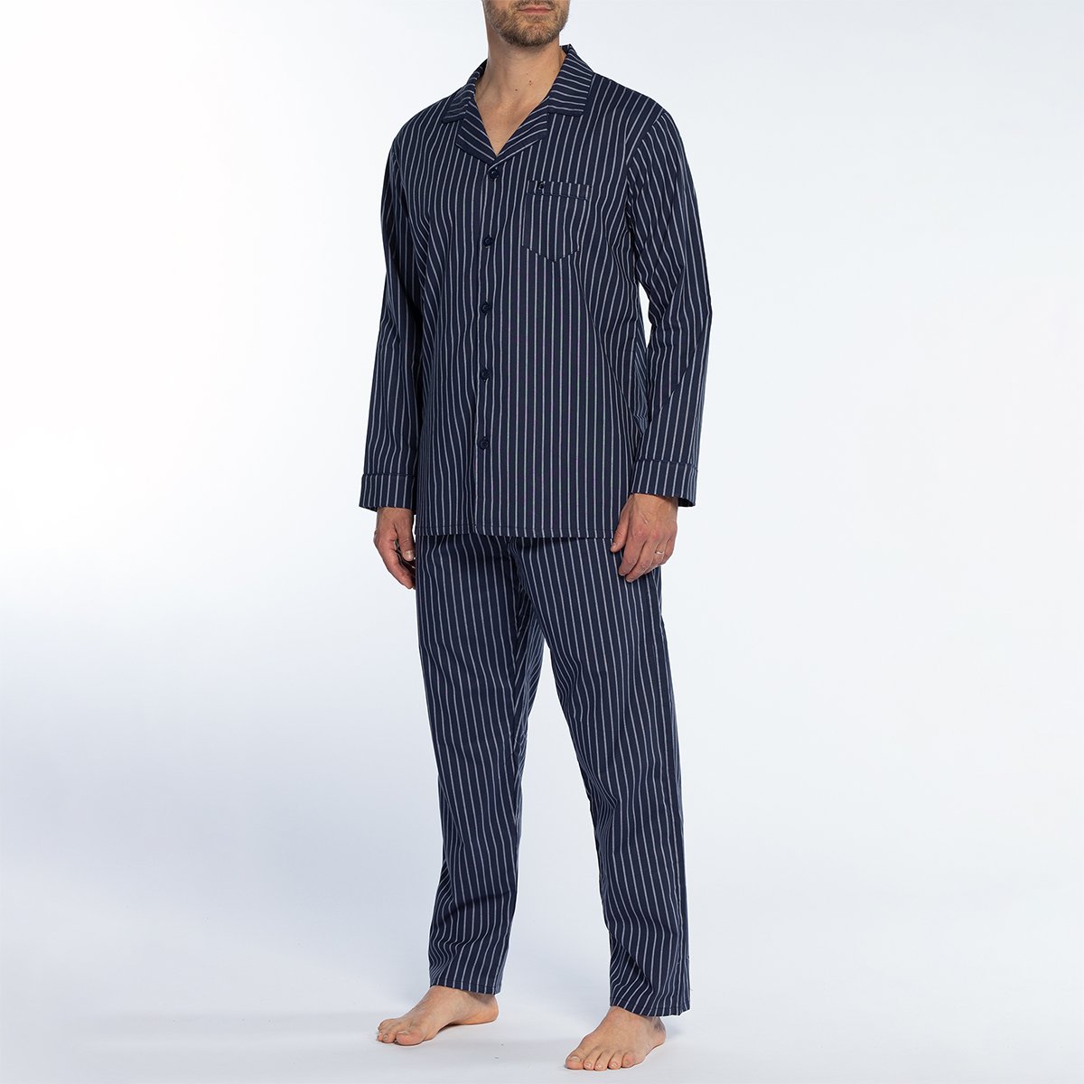 Pyjama Homme MUST rayé marine