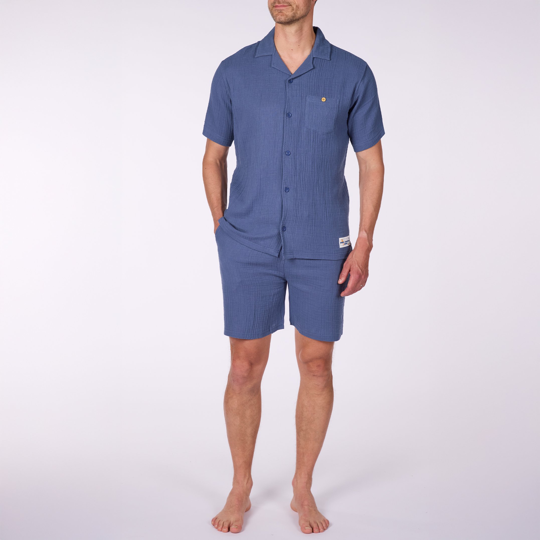 Pyjashort Homme OASIS Bleu