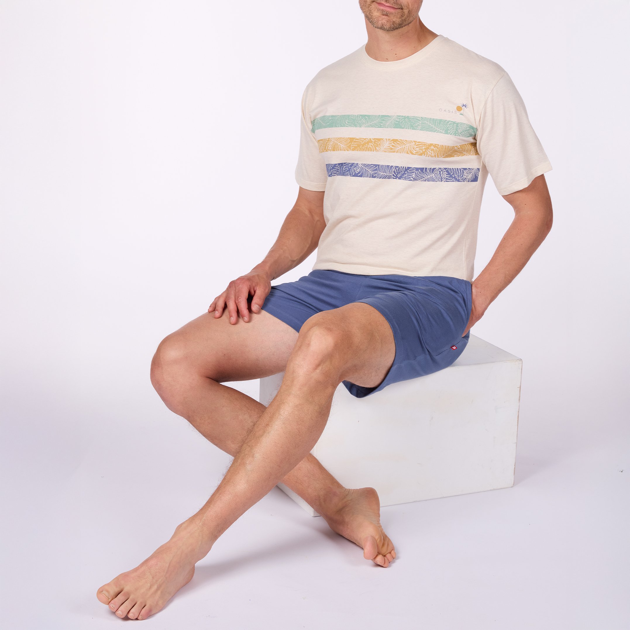 Pyjashort Homme OASIS Beige