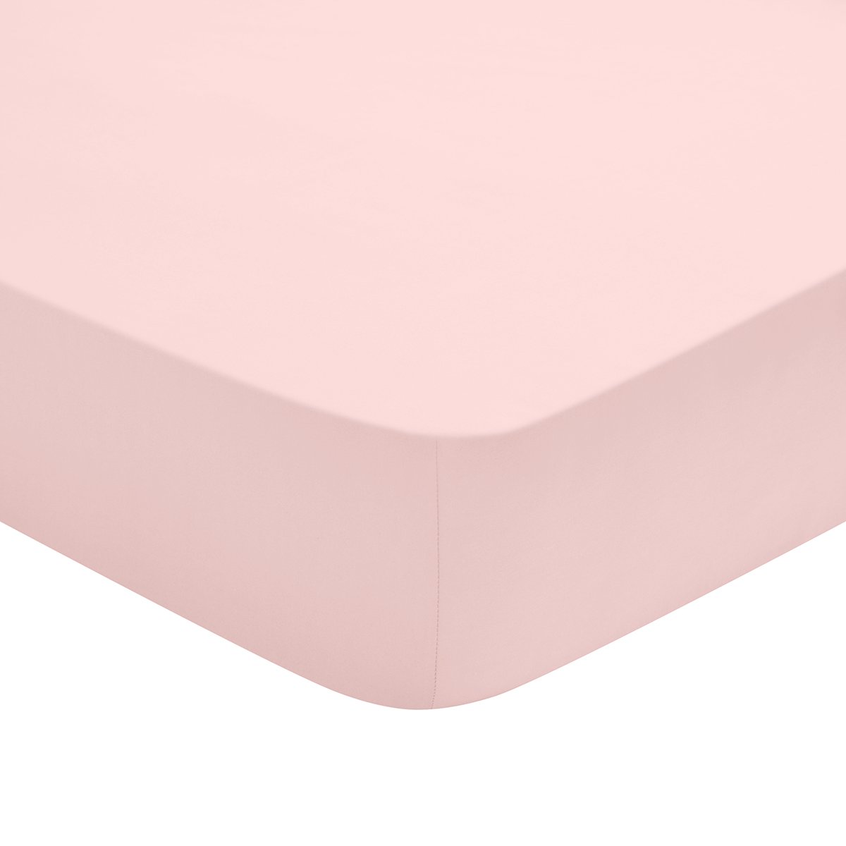 Drap Housse Studio Coton Poudre