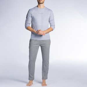 Pyjama homme FORT gris chiné/imprimé