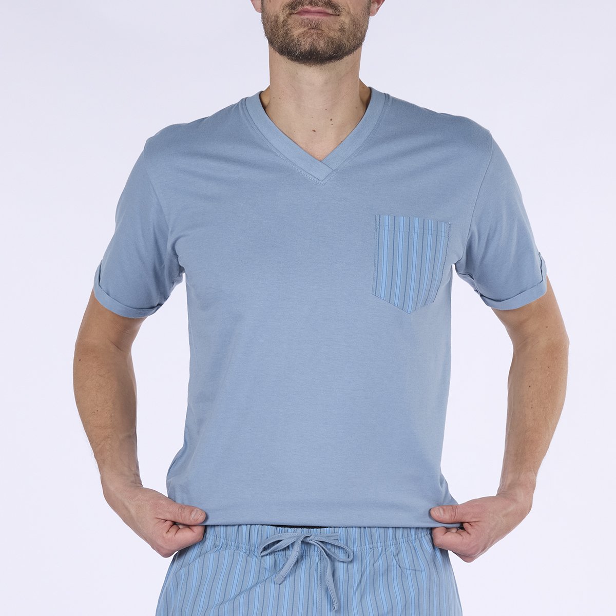 Pyjashort Homme GRIS