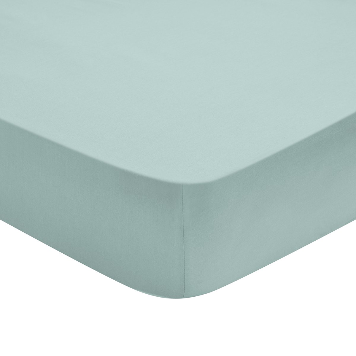 Drap Housse Influence Percale Glacier