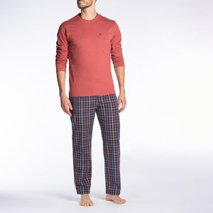 Pyjama homme VIVRE rouge/carreaux