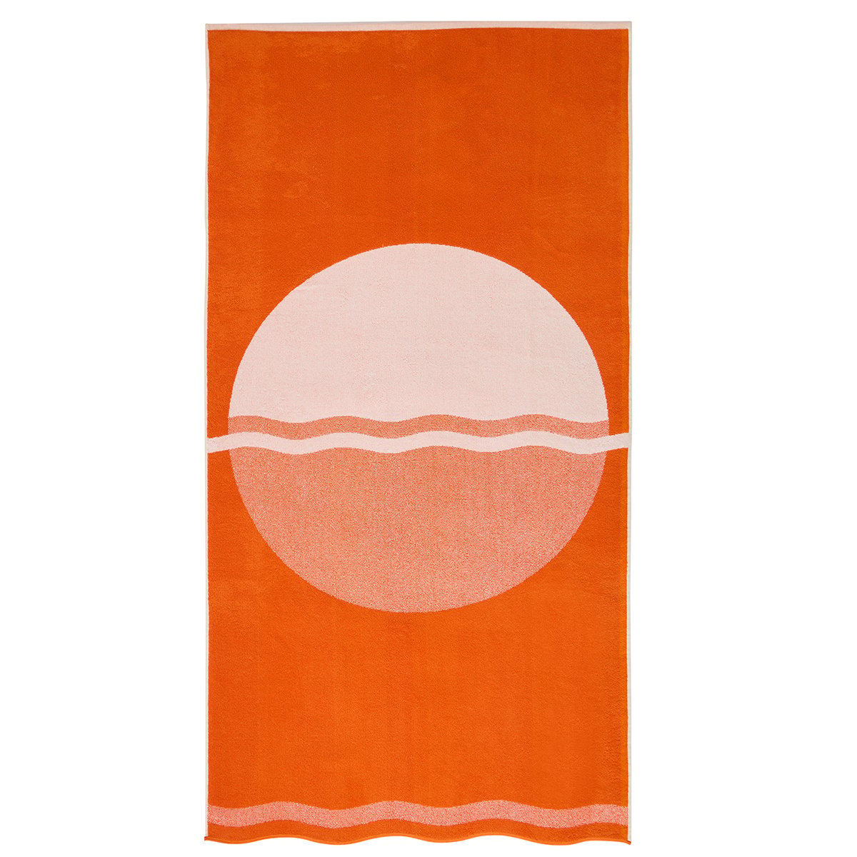 Drap de plage Clarisse - Orange