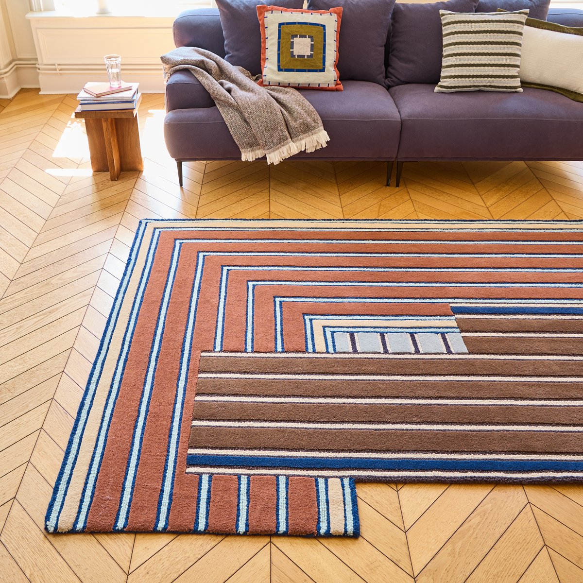 Tapis Galon - Brun