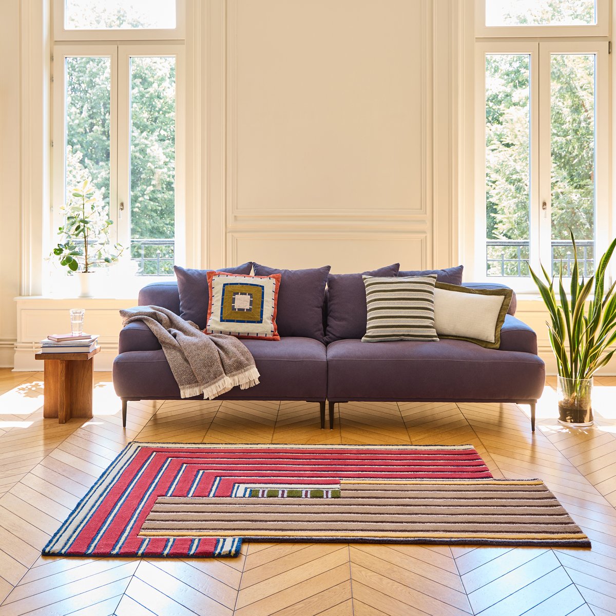 Tapis Galon - Rouge