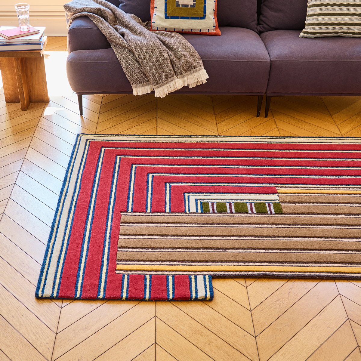 Tapis Galon - Rouge