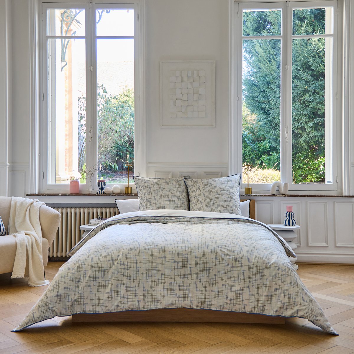 Pack housse de couette + taie(s) d'oreiller Gloria